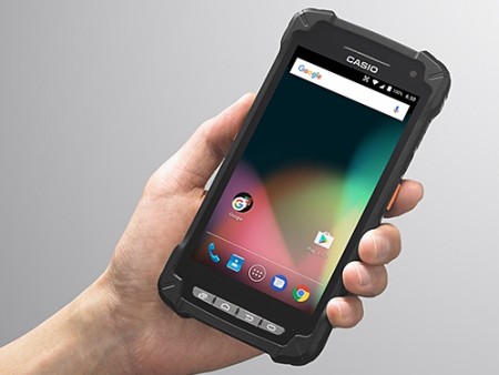 1.5mの落下に耐えるAndroid 6.0搭載ハンディターミナル、カシオ「IT-G400」