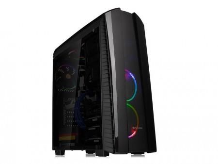 スモークアクリルパネル採用のゲーミングミドルタワー、Thermaltake「Versa N27」28日発売