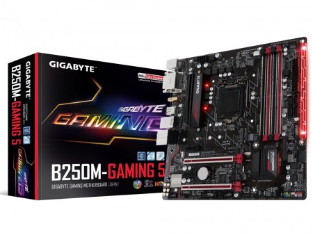 RGBイルミネーションなど機能満載のエントリー向けゲーミングマザー、GIGABYTE「GA-B250M-Gaming 5」