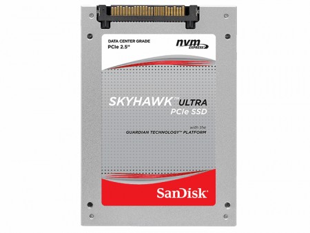1.7DWPD対応の高耐久2.5インチNVMe SSD、SanDisk「Skyhawk」シリーズ