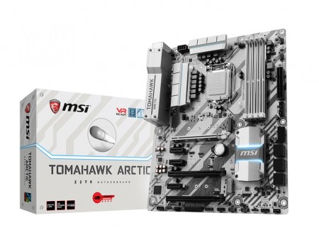 MSI、寒冷地迷彩仕様のゲーミングマザー「Z270 TOMAHAWK ARCTIC」＆「B250M MORTAR ARCTIC」発売