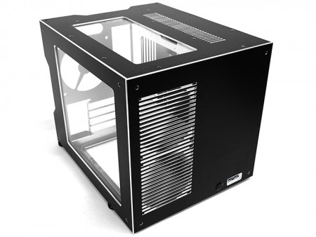 縦置き・横置き両対応のデュアルチャンバCube型ケース、MEG「Cube M280」