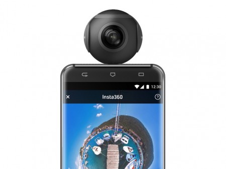 Androidスマホに対応する、球形360°カメラ「Insta360 Air」3月上旬発売