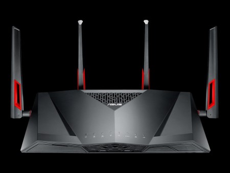 NitroQAM対応の高速デュアルバンドWi-Fiモデムルーター、ASUS「DSL-AC88U」
