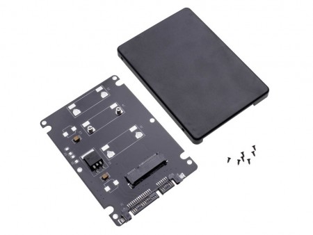 mSATA SSDを2.5インチSSD化できる変換アダプタが上海問屋から