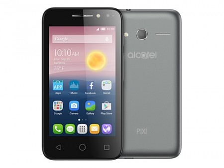 Alcatel、税抜10,000円の格安スマホ「Alcatel PIXI 4」をイオンモバイルから来月発売