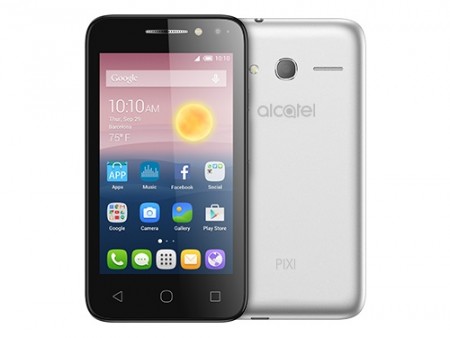 Alcatel、税抜10,000円の格安スマホ「Alcatel PIXI 4」をイオンモバイルから来月発売