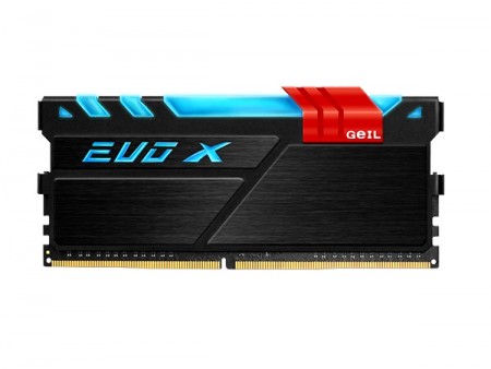 スライドスイッチでカラーを変更。RGB LED内蔵DDR4メモリ、GeIL「EVO X」シリーズ