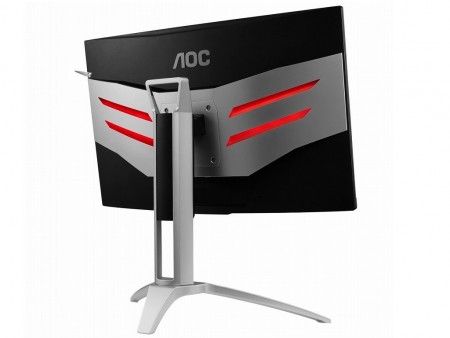3面フレームレスの27インチカーブド液晶ディスプレイ、AOC「AG272FCX」