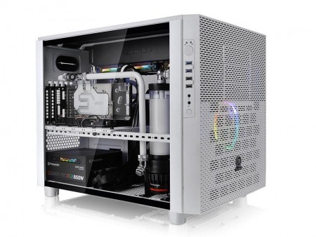 Thermaltake、スタックできるビッグキューブ「Core X5」に両面強化ガラス搭載モデルを追加