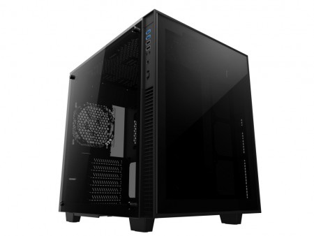 強化ガラスパネル採用のE-ATX対応Cube型ケース、anidees「AI Crystal Cube」