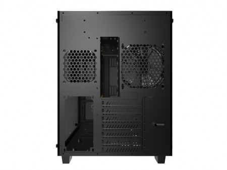 5台のRGBファンを搭載する強化ガラス採用Cube型PCケース、anidees「AI Crystal Cube RGB」