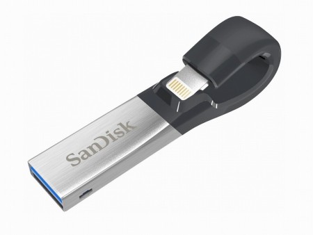 SanDisk、iPhoneに直結できるLightning搭載メモリ「iXpand Flash Drive」に256GBモデルを追加