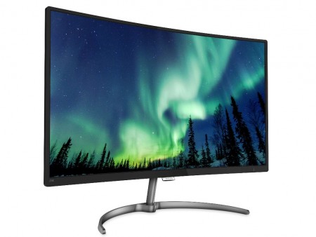 Philips、広視野角VAパネル採用の27インチ曲面ワイド液晶「278E8QJAB」