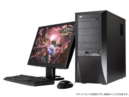 ドスパラGALLERIA、「真・三國無双 Online Z」など3タイトル推奨PC計6機種