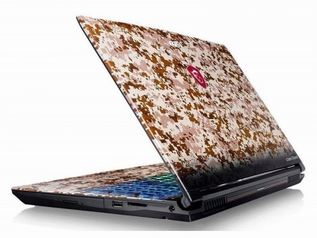 MSI、GTX 1050 Ti搭載の迷彩柄ハイエンドゲーミングノート「GE62 Camo Squad」を200台限定発売