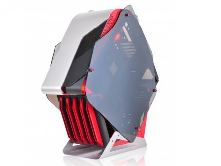 “ダイヤモンド”モチーフのアルミパネル採用ミドルタワーケース、X2「SIRYUS MICRO」