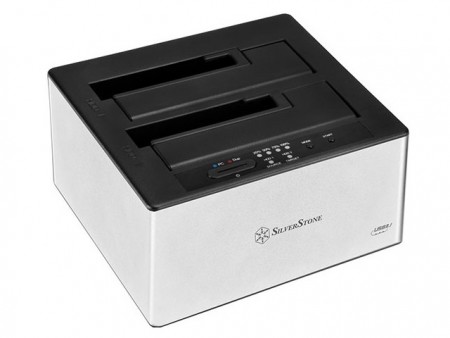 SilverStone、USB3.1 Type-C対応のデュアルベイストレージドック「TS12C」