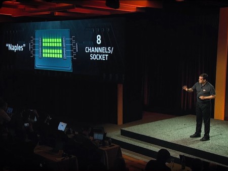 32コア64スレッドのマルチCPUに対応。AMD、ハイエンドサーバー向けCPU「Naples」を2017年Q2に出荷開始