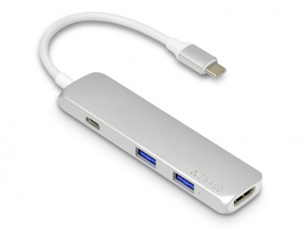 JTT、MacBook向け小型USB Type-Cマルチアダプタ「ZNAGO mini」発売