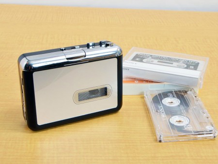 自動分割機能を搭載。カセットテープをMP3化するポータブルコンバータがサンコーから