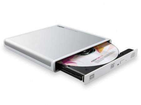 スマホに直接音楽CDを取り込めるポータブルDVD、ロジテック「LDR-PMJ8U2R」シリーズ