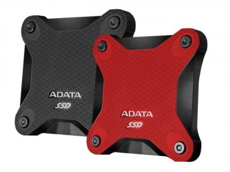 3D TLC NAND採用の耐衝撃ポータブルSSD、ADATA「SD600」シリーズ