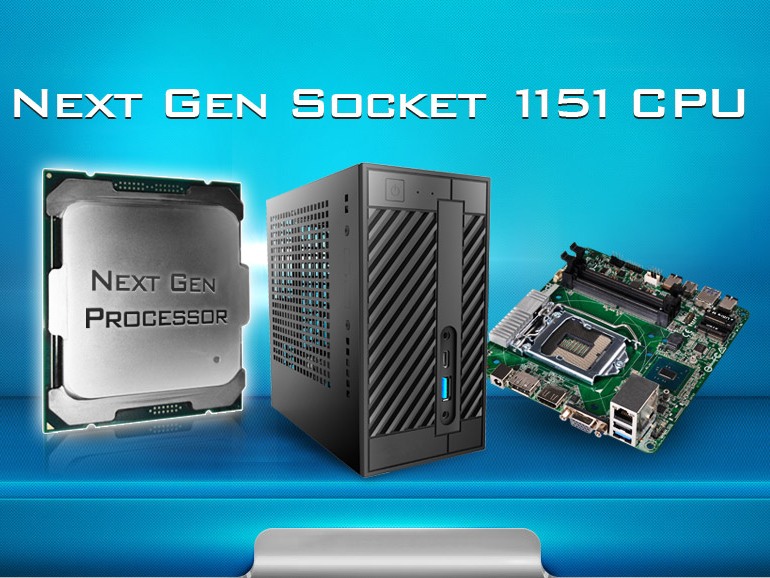 ASRock、Mini-STXベアボーン「DeskMini 110」のCore i7-7700K対応を