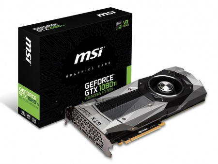 MSI、独自ユーティリティ付属の「GeForce  GTX 1080 Ti Founders Edition」
