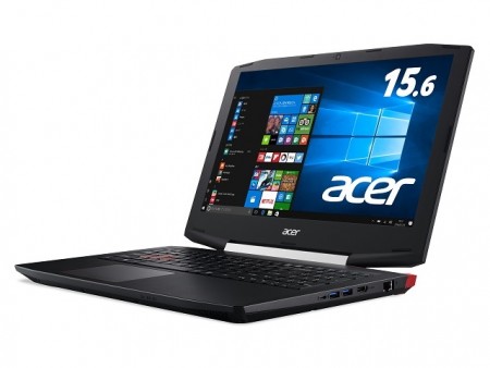 エイサー、Kaby Lake＆GTX 1050搭載のエントリー向けゲーミングノート「Aspire VX」来月発売