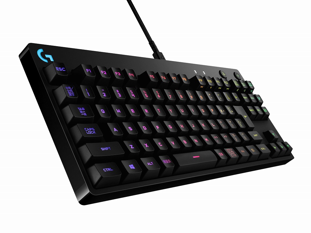 ロジクール PRO テンキーレス メカニカルゲーミング キーボード
