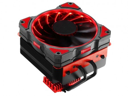 LEDファン搭載のSocket AM4対応トップフロークーラー、JONSBO「CR-101」シリーズ