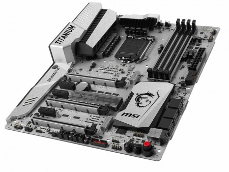 MSI、堅牢バックプレート標準のハイエンドゲーミングマザー「Z270 MPOWER GAMING TITANIUM」