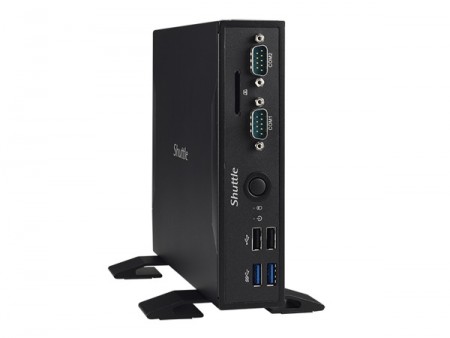 容量わずか1.3リットル。Kaby Lake-U搭載ファンレスベアボーン、Shuttle「DS77U」シリーズ