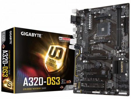 GIGABYTE、AMD A320搭載のエントリーSocket AM4マザーボード2種