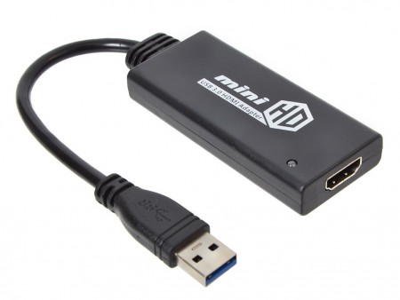 サンコー、USBポートにディスプレイを増設できるUSB-HDMI変換アダプタ発売