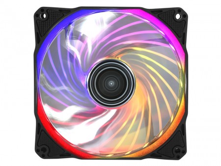 256色グラデーションに対応する静音120mmファン、Antec「Rainbow 120 RGB LED」発売