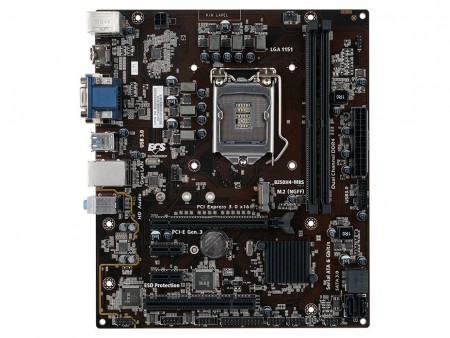 Intel B250チップ採用のMicroATXマザーボード、ECS「B250H4-M8/-M8S」