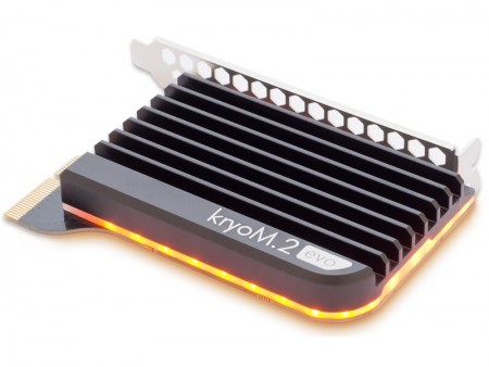 独aqua computer、「kryoM.2」後継のM.2ヒートシンク「kryoM.2 evo/micro」発売