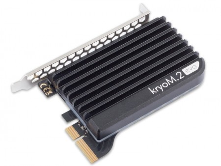 独aqua computer、「kryoM.2」後継のM.2ヒートシンク「kryoM.2 evo/micro」発売