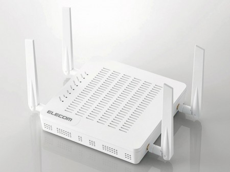 同時通信に強い「平等通信機能」搭載の802.11ac親機、エレコム「WAB-M2133」