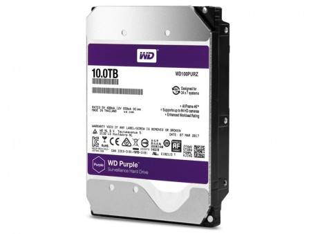 Western Digital、監視システム向けHDD「WD Purple」に10TBモデル追加