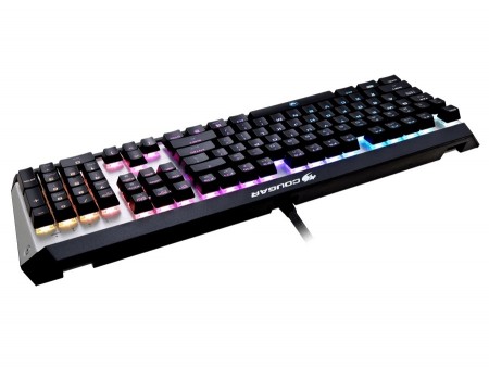 堅牢なアルミフェイス採用のRGB対応メカニカルキーボード「COUGAR HAGANE」が今月発売