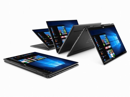 デル、13インチで世界最小の2-in-1ノート「New XPS 13 2-in-1」に新色ブラックモデルを追加