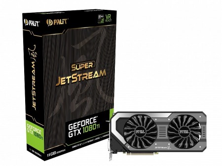ドスパラ、Palit「JetStream風」シリーズのGeForce GTX 1080 Ti 2モデル販売開始