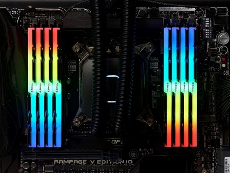 G.SKILLのRGBライトバー搭載DDRメモリ「Trident Z RGB」に最大128GBキットが登場