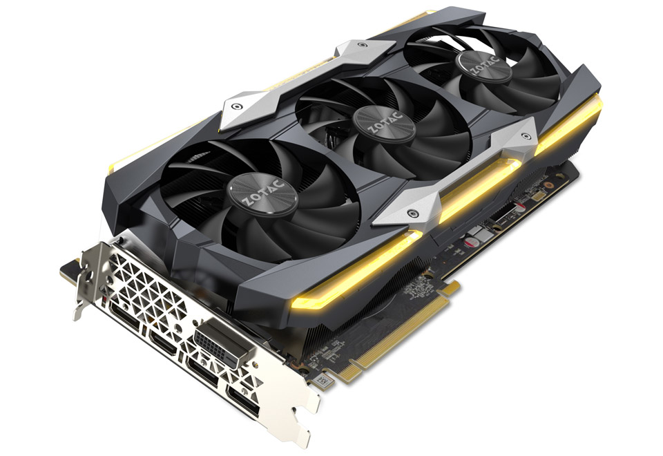 ZOTAC、超OCモデル「AMP Extreme」などオリジナルGTX 1080 Ti計3モデル 