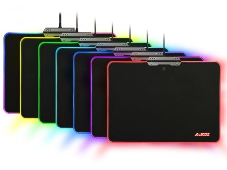 RGB LEDライティング対応のイルミネーションマウスパッド、A-JAZZ「AJPad-RGB」がファストから