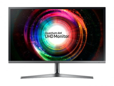 Samsung、10bitカラー対応の量子ドット4K液晶ディスプレイ「U28H750」