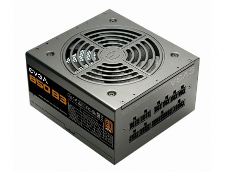 EVGA、奥行きを抑えたフルモジュラー仕様の高性能BRONZE認証電源「EVGA B3」シリーズを発売